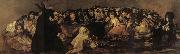 Francisco de goya y Lucientes Witches'Sabbath of The Great Goat oil painting